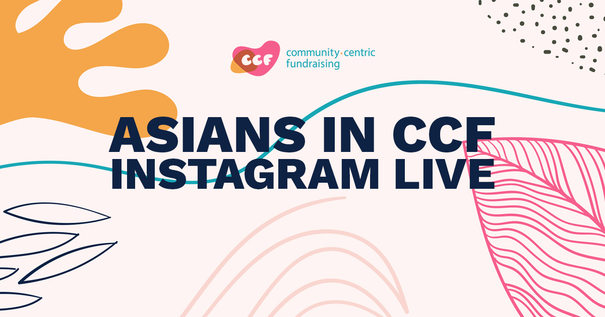 AsiansInCCF Banner says Asians in CCF Instagram Live